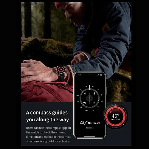 Smartwatch Microwear G100 GPS  - Blue