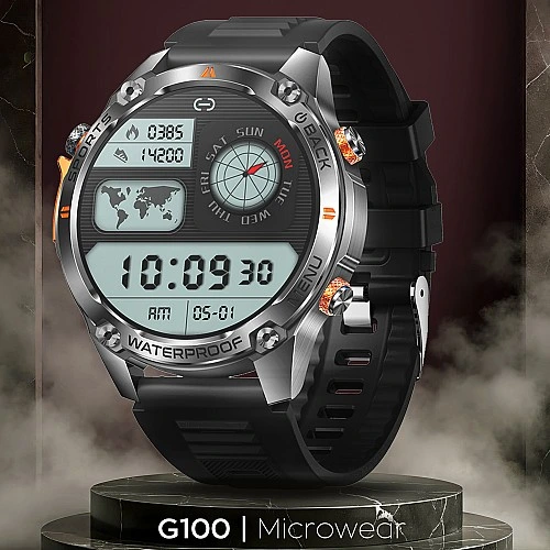 Smartwatch Microwear G100 GPS  - Blue