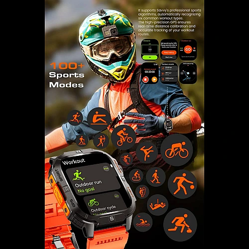 Smartwatch Microwear GTH3 - Blue