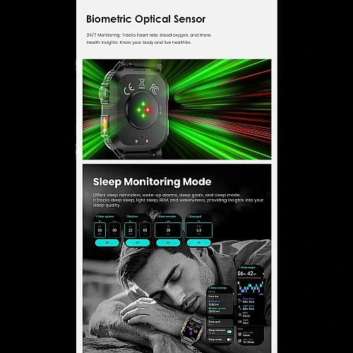 Smartwatch Microwear GTH3 - Orange