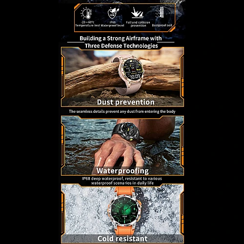 Smartwatch Microwear NX18 - Orange