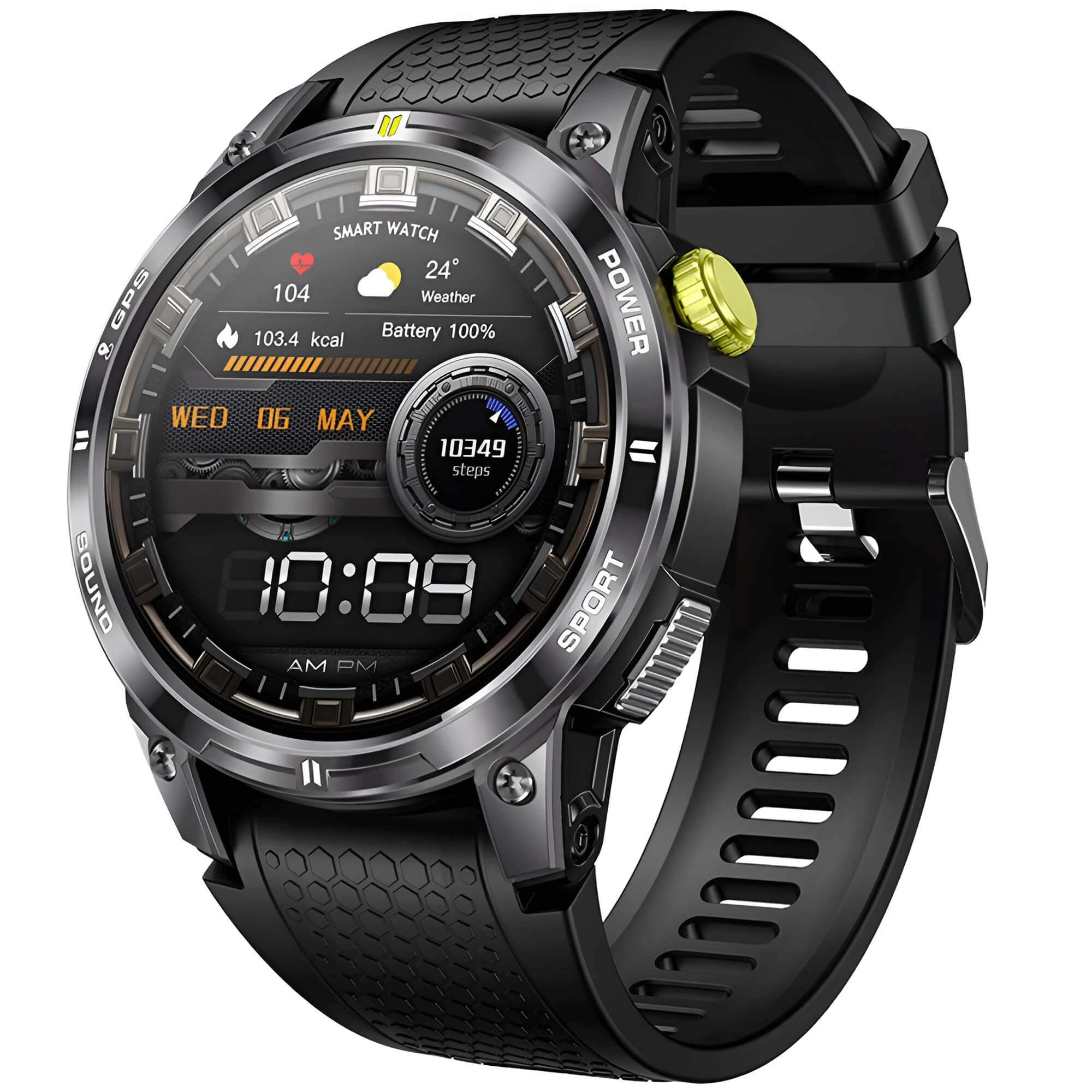 Smartwatch Microwear NX18 - Black Smartwatch Microwear NX18 - Black