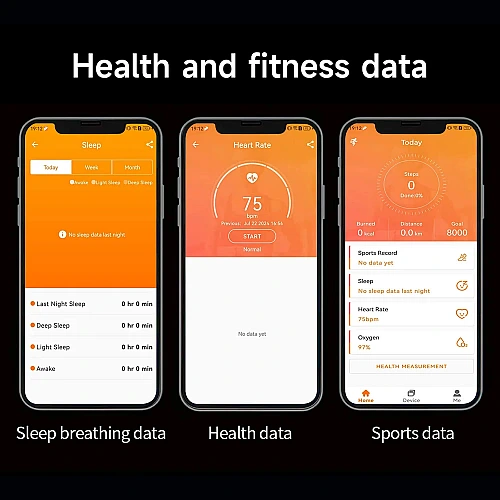 Smartwatch Microwear V99 - Black Steel