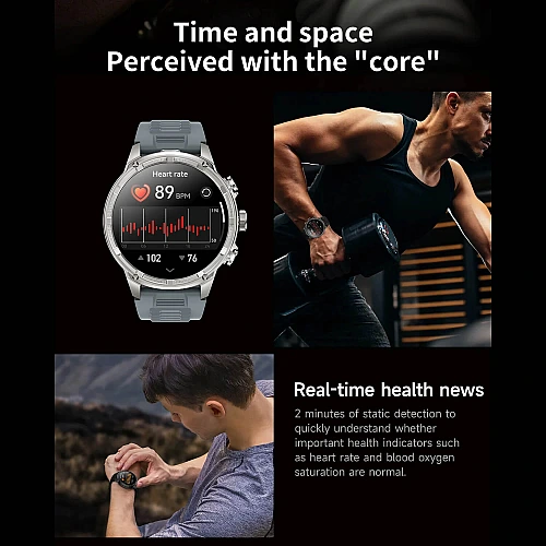 Smartwatch Microwear V99 - Silver Steel