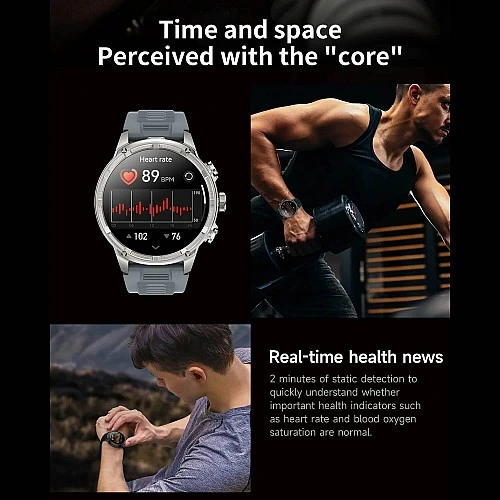 Smartwatch Microwear V99 - Silver Steel