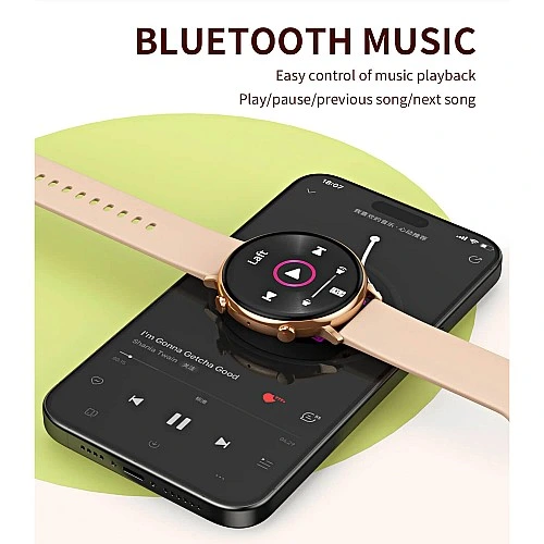 Smartwatch Microwear CY700 - Pink Silicone