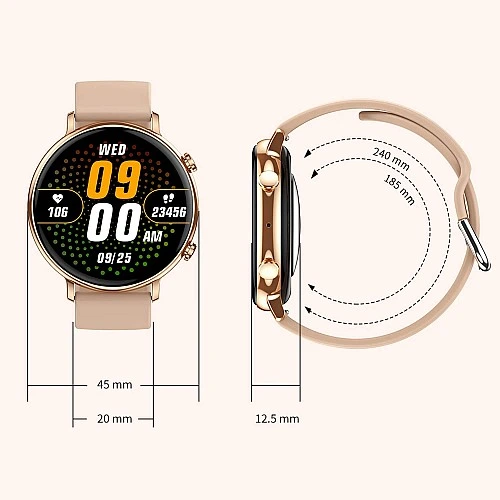 Smartwatch Microwear CY700 - Pink Silicone