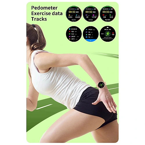 Smartwatch Microwear CY700 - Gold Steel