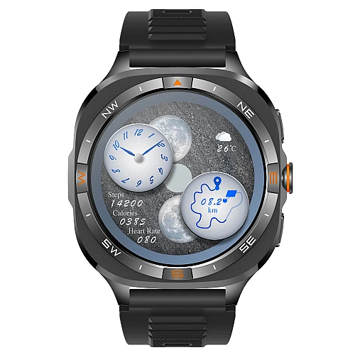 Smartwatch Microwear G400 - Orange Silicone