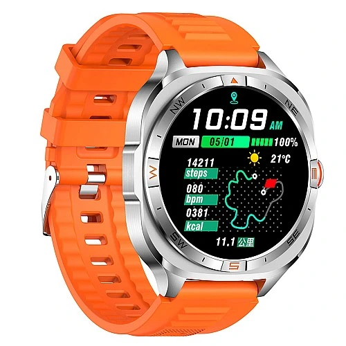 Smartwatch Microwear G400 - Orange Silicone