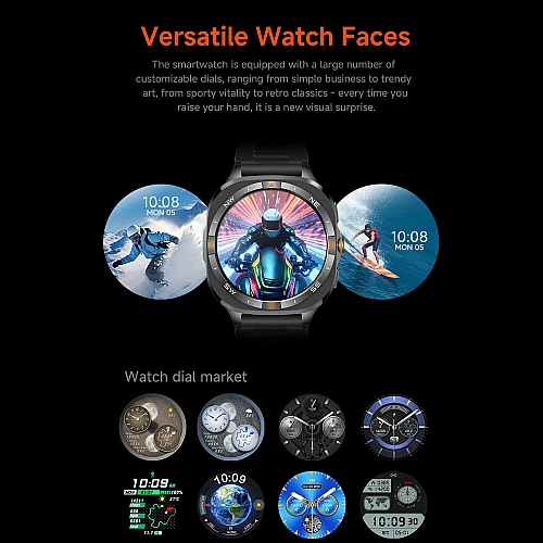 Smartwatch Microwear G400 - Orange Silicone