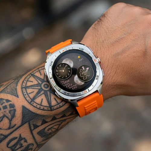 Smartwatch Microwear G400 - Orange Silicone