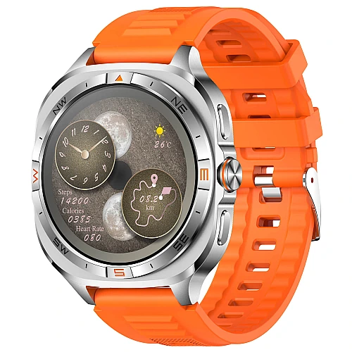 Smartwatch Microwear G400 - Orange Silicone