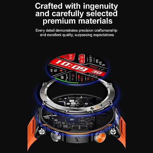 Smartwatch Microwear   HT30 - Orange