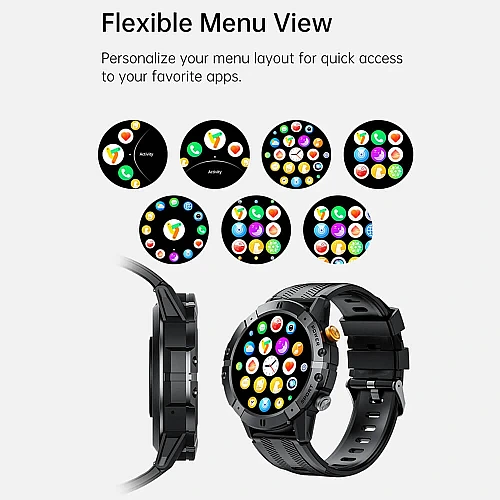 Smartwatch Microwear C29 - Black