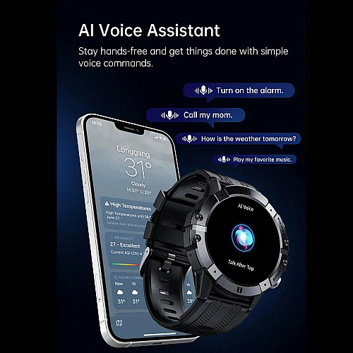 Smartwatch Microwear C29 - Black