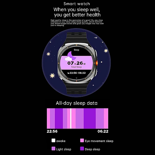 Smartwatch Kalobee SK7 Ultra - Black