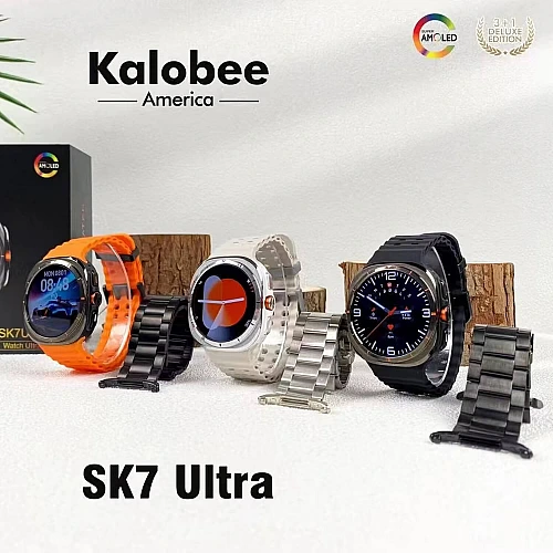 Smartwatch Microwear Kalobe SK7 Ultra - Silver Smartwatch Microwear Kalobe SK7 Ultra - Silver