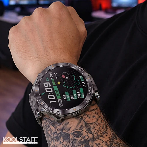 Smartwatch Microwear V65 - Camo  Silicone