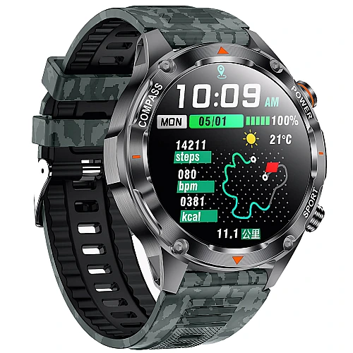 Smartwatch Microwear V65 - Camo  Silicone