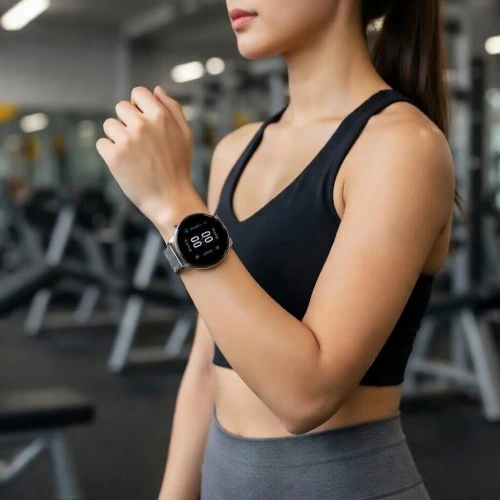 Smartwatch Microwear I220 - Silver Steel