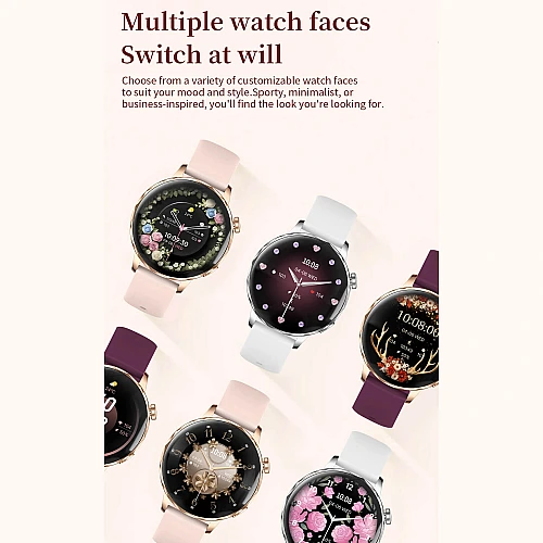 Smartwatch Microwear I220 - Gold Steel