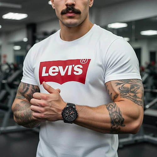 Smartwatch Microwear V69 - Black Silicone