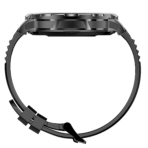 Smartwatch Microwear V69 - Black Silicone