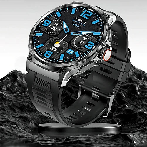 Smartwatch Microwear V69 - Grey Silicone