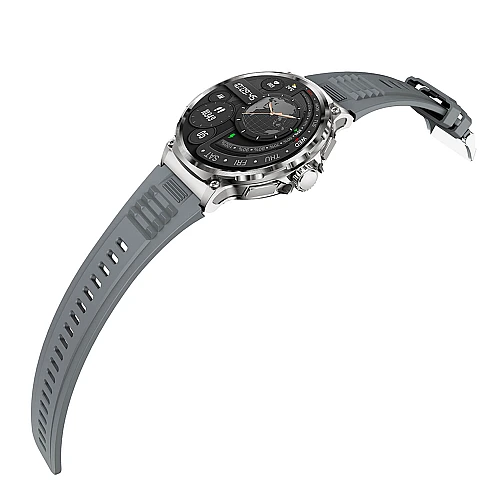 Smartwatch Microwear V69 - Grey Silicone