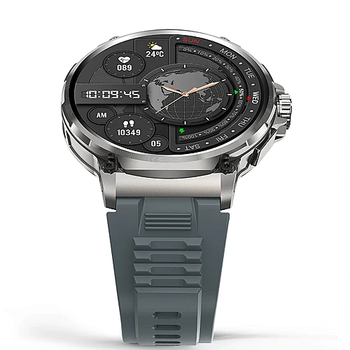 Smartwatch Microwear V69 - Grey Silicone