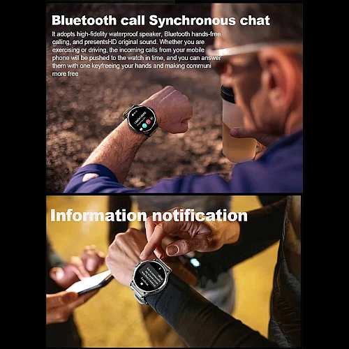 Smartwatch Microwear V69 - Grey Silicone