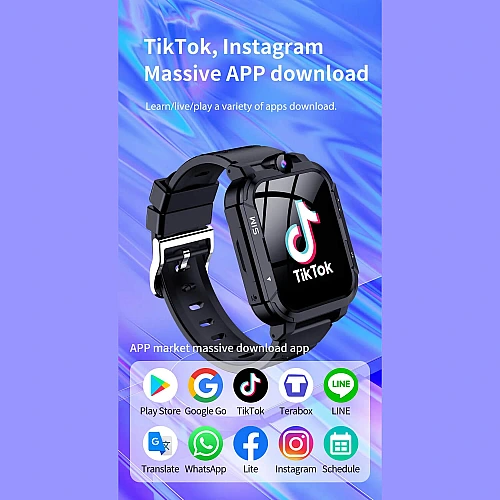 Smartwatch Microwear Y86 4G GPS WIFI - Grey Silicone