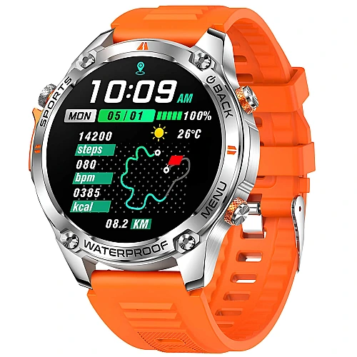 Smartwatch Microwear G100 GPS - Orange Smartwatch Microwear G100 GPS - Orange