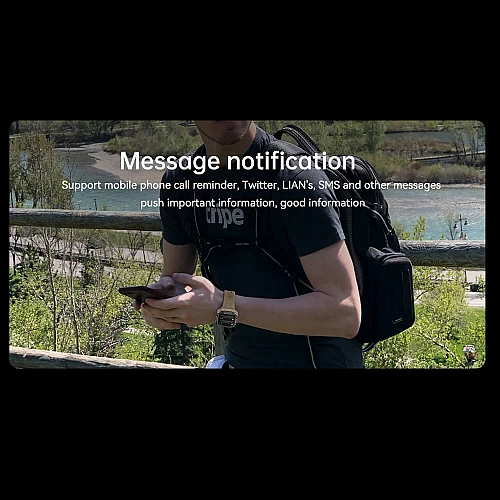 Smartwatch Microwear  MK66- Green Silicone