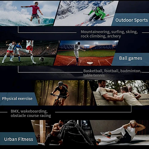 Smartwatch Microwear HT33- Blue Camo Silicone