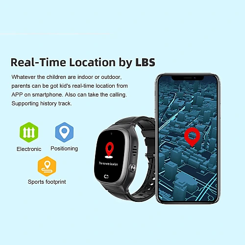 Smartwatch Microwear D05 2G GPS WIFI - Pink Silicone