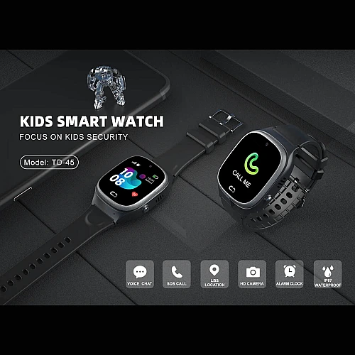 Smartwatch Microwear D05 2G GPS WIFI - Black Silicone