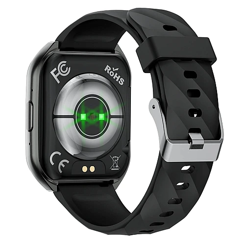 Smartwatch Microwear MT66 - Black Silicone Smartwatch Microwear MT66 - Black Silicone