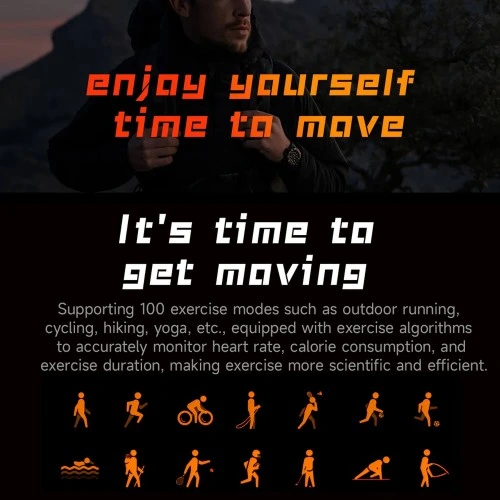 Smartwatch Microwear AK82 - Grey Silicone