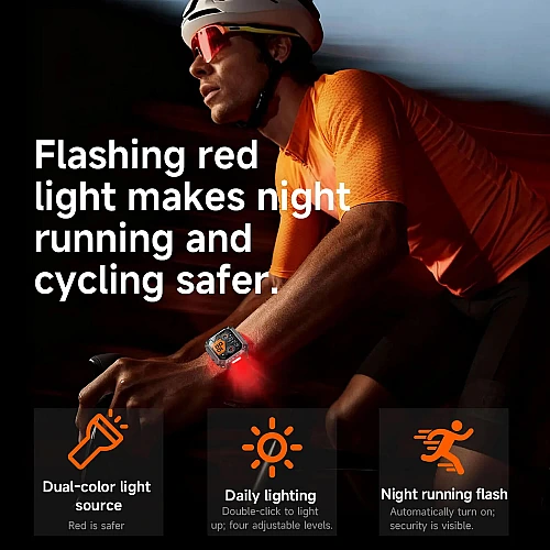 Smartwatch Microwear AK86 - Black Steel