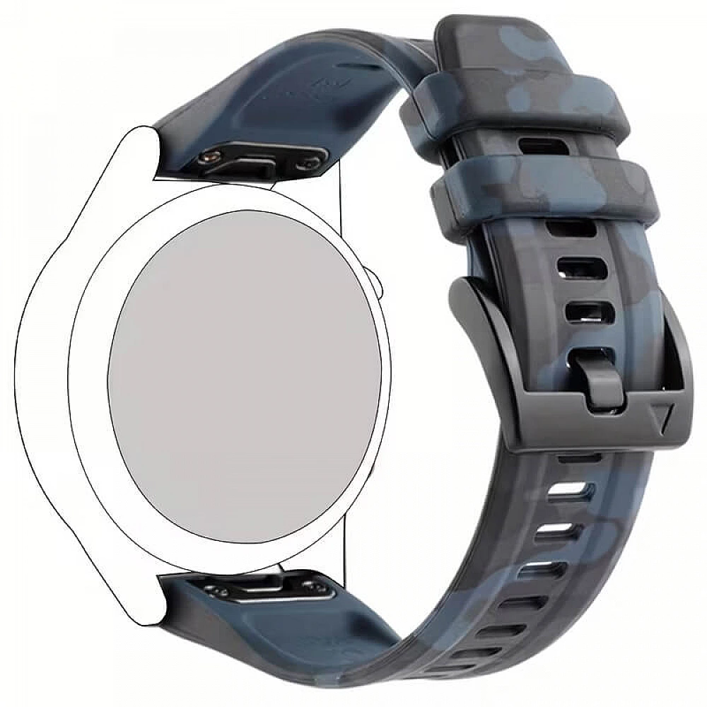 Λου΄ρακι Microwear 24mm με Quick Release - Blue Camo