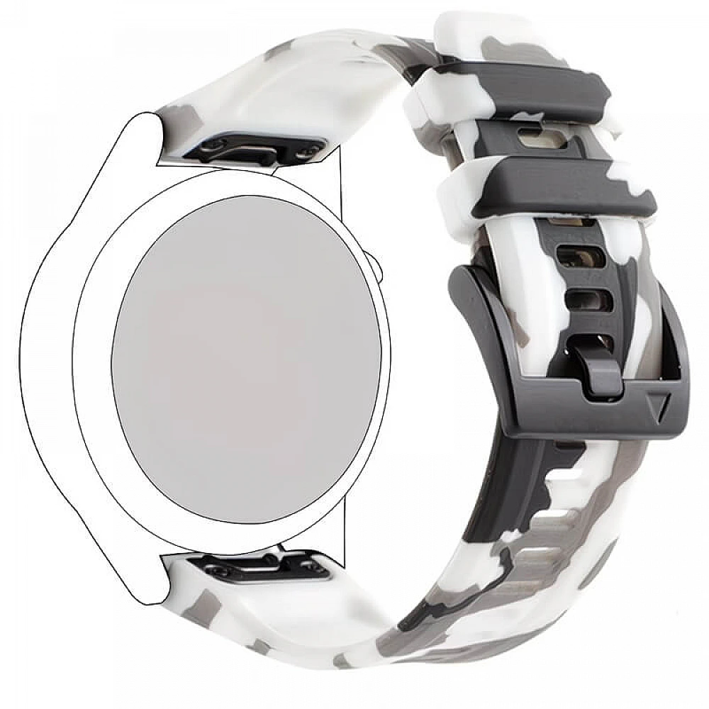 Λου΄ρακι Microwear 24mm με Quick Release - White Camo