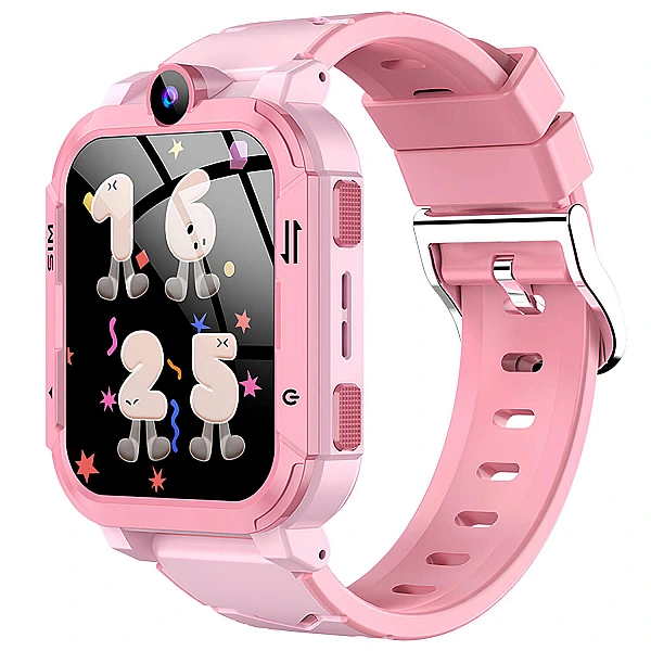 Smartwatch Microwear Y86 4G GPS WIFI - Pink Silicone
