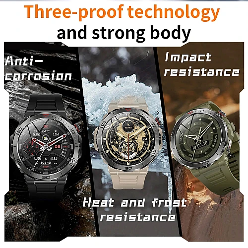 Smartwatch Microwear MK68 - Beige Silicone