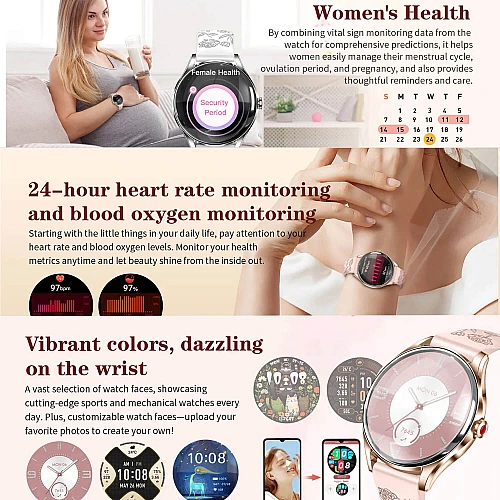 Smartwatch Microwear H03 - Pink Silicone Smartwatch Microwear H03 - Pink Silicone