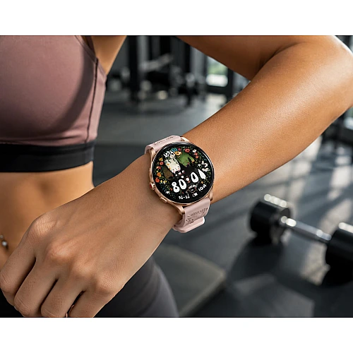 Smartwatch Microwear H03 - Pink Silicone