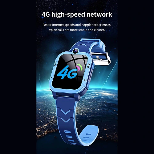 Smartwatch Microwear Y86 4G GPS WIFI - Black Silicone