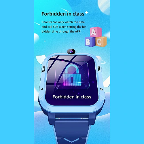 Smartwatch Microwear Y86 4G GPS WIFI - Black Silicone
