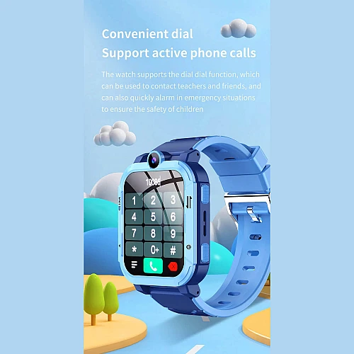 Smartwatch Microwear Y86 4G GPS WIFI - Black Silicone